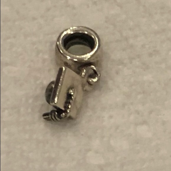 Pandora Authentic Sterling Silver Graduation Cap Dangle Charm - Picture 2 of 5
